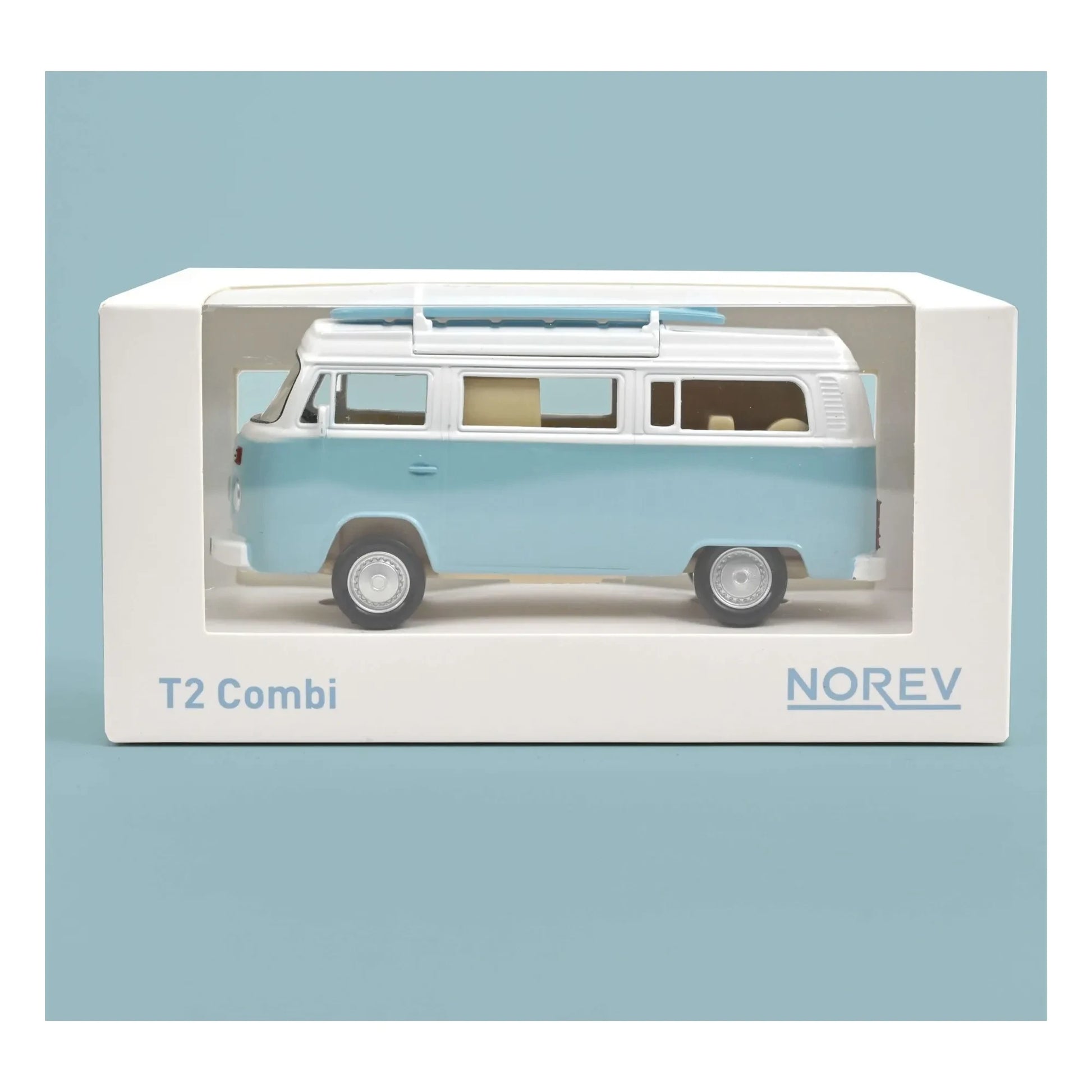 Norev - Volkswagen T2b Camper Van 1973 | Blue