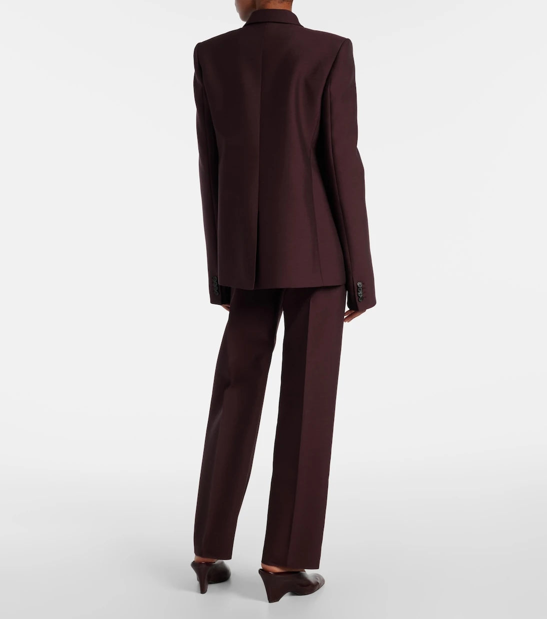 Khaite - Silvannah wool and silk blazer