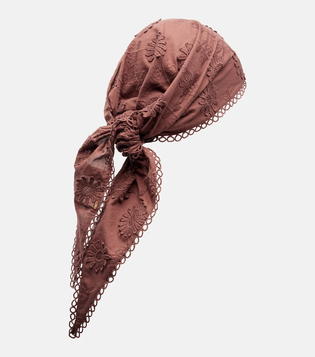 Poupette St Barth - Aura embroidered cotton scarf
