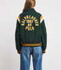 Polo Ralph Lauren Wool-Blend Varsity Jacket DARK GREEN