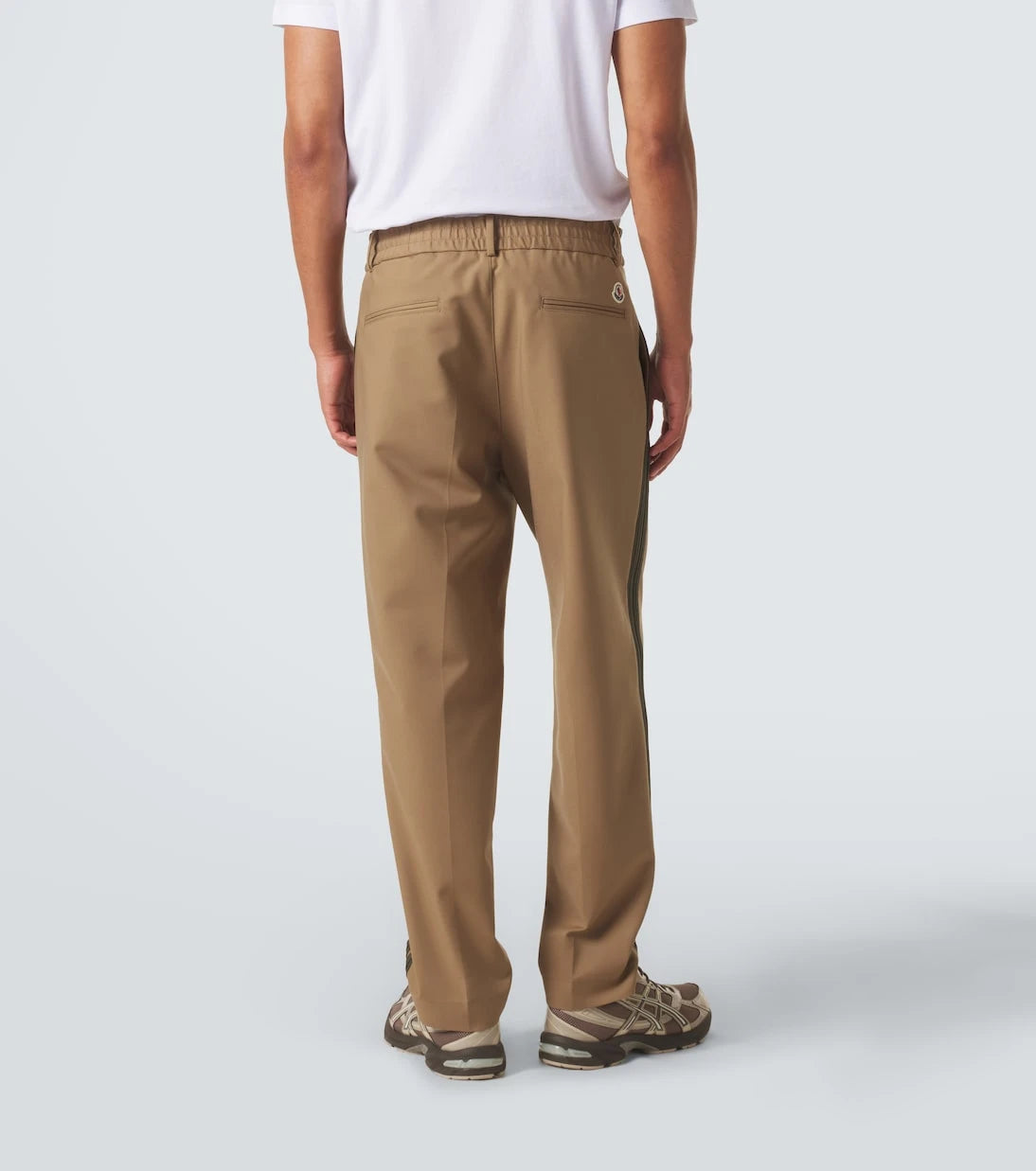 Moncler - Cotton-blend straight pants
