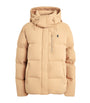 Polo Ralph Lauren Beige Polo Pony Down Puffer Jacket