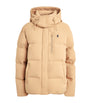Polo Ralph Lauren Beige Polo Pony Down Puffer Jacket