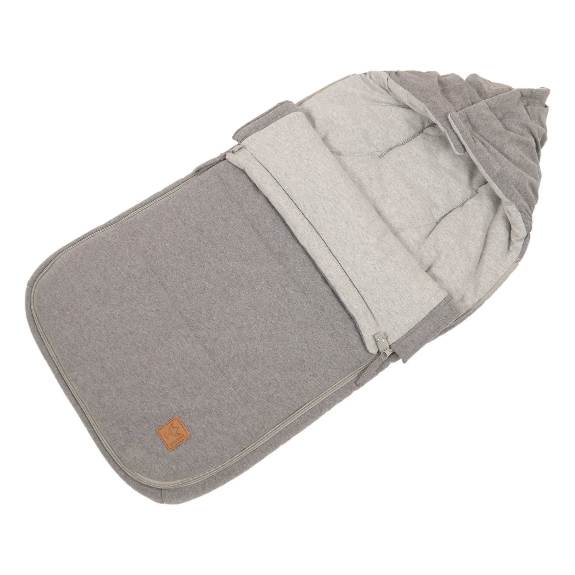 Kaiser - Cotton Jersey Footmuff | Charcoal grey