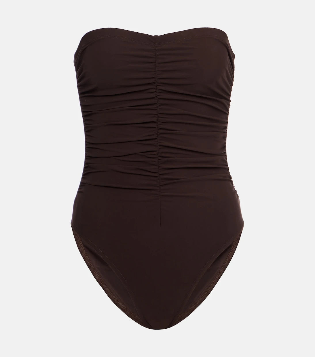 Karla Colletto - Basics ruched swimsuit