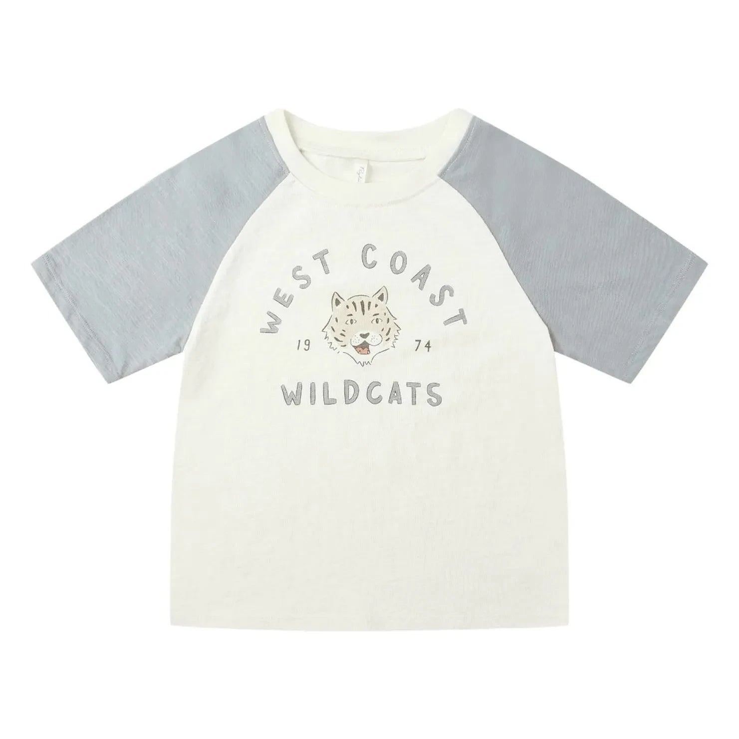 Rylee + Cru - Wildcats Raglan T-shirt | Ivory