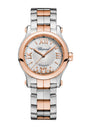 Rose Gold and Stainless Steel Happy Sport Automatic Watch 33mm