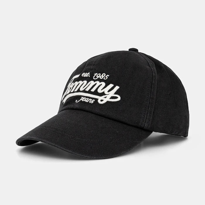 Tommy Jeans Pamuklu Vizörlü Şapka