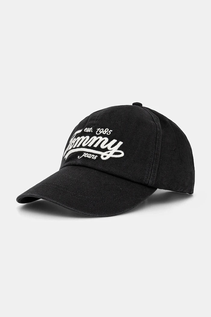 Tommy Jeans Pamuklu Vizörlü Şapka