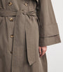 Stylein Brown Cotton-Blend Siena Trench Coat