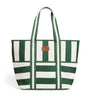 Striped Cooler Tote Bag