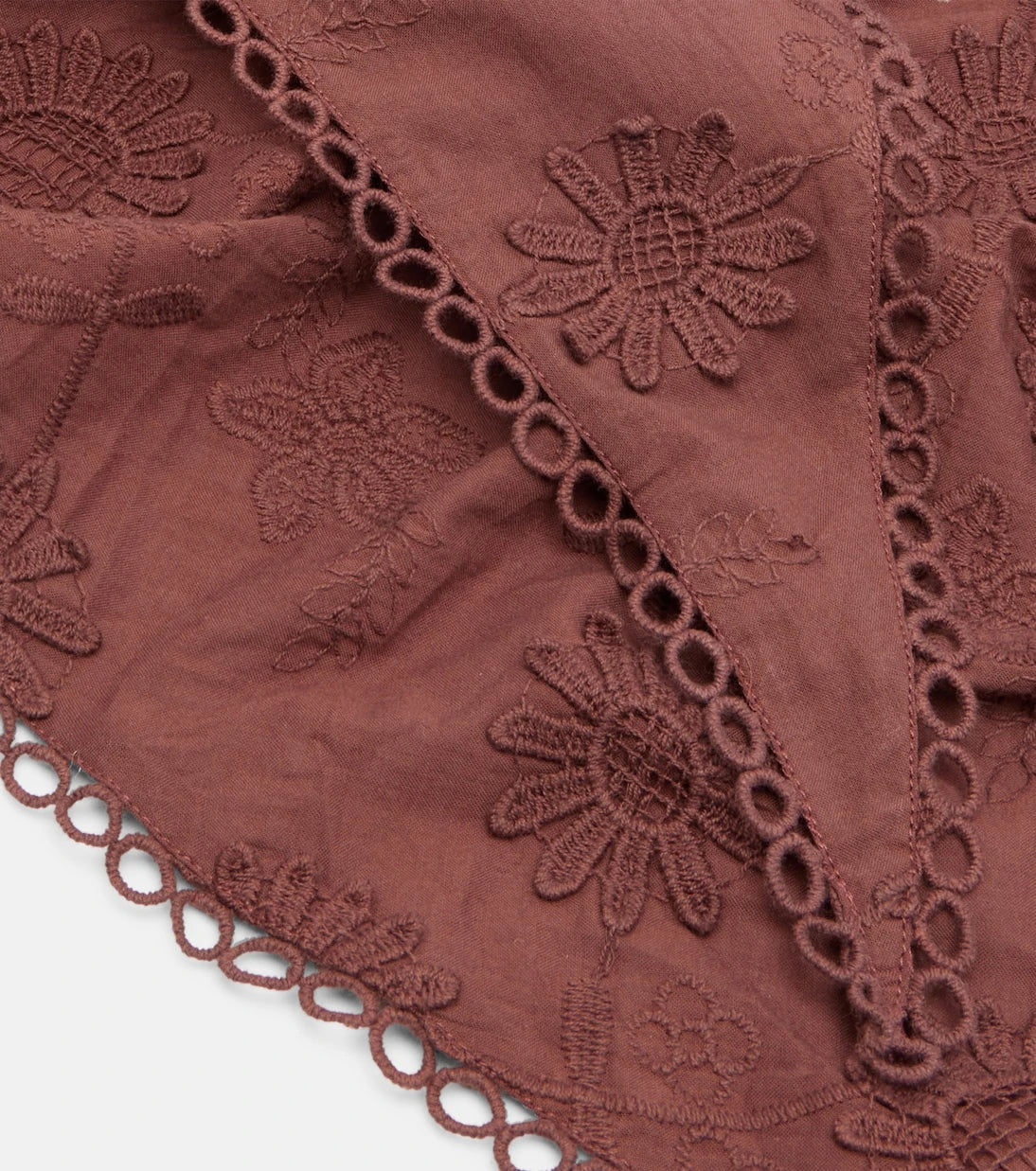 Poupette St Barth - Aura embroidered cotton scarf