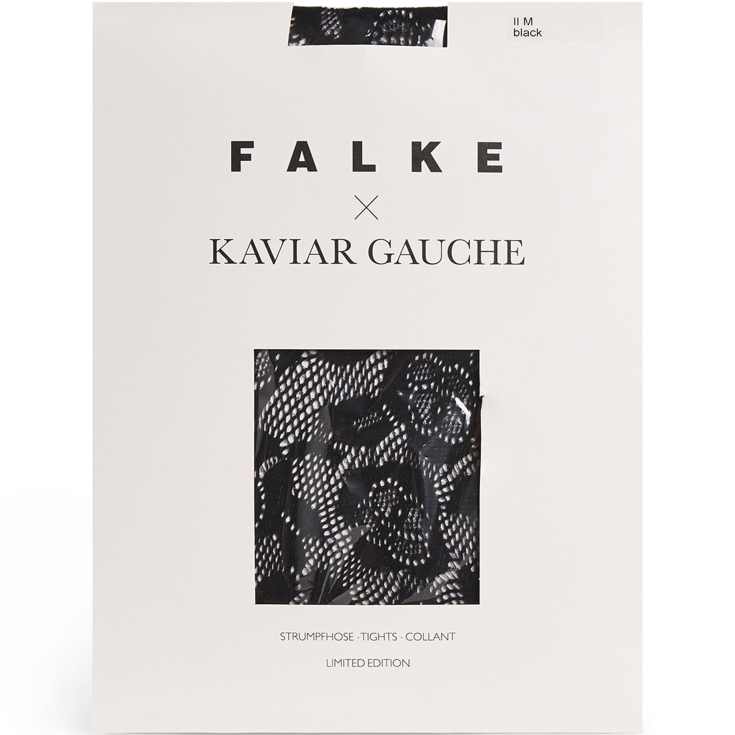 Falke Black x Kaviar Gauche Lace Tights