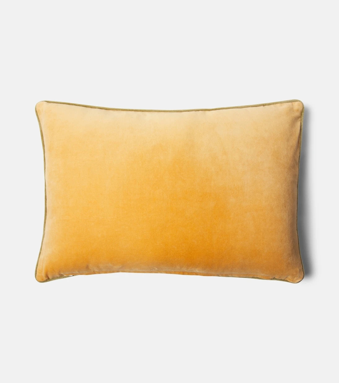 Les-Ottomans - Embroidered cotton velvet cushion