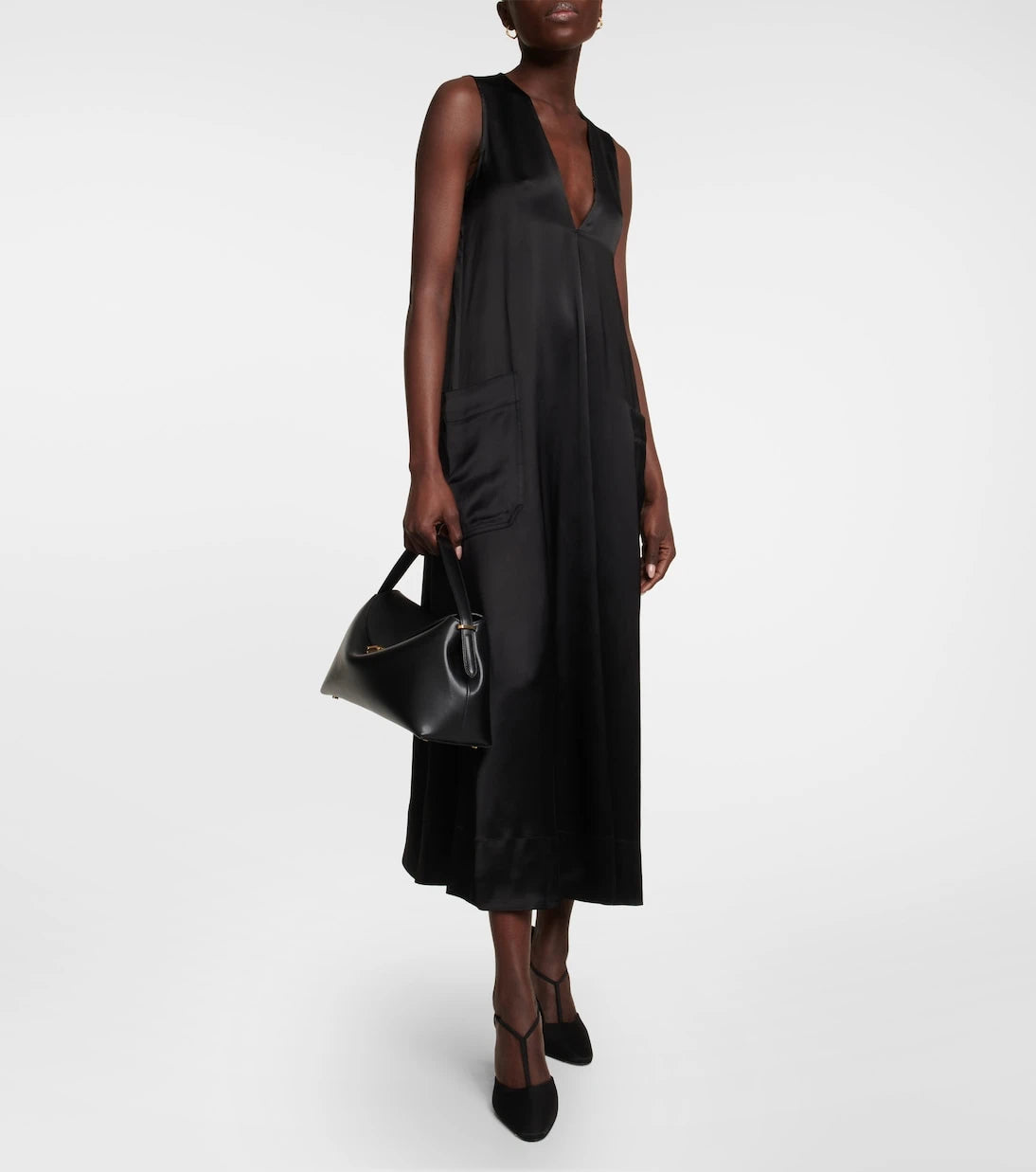 Toteme - Satin midi dress