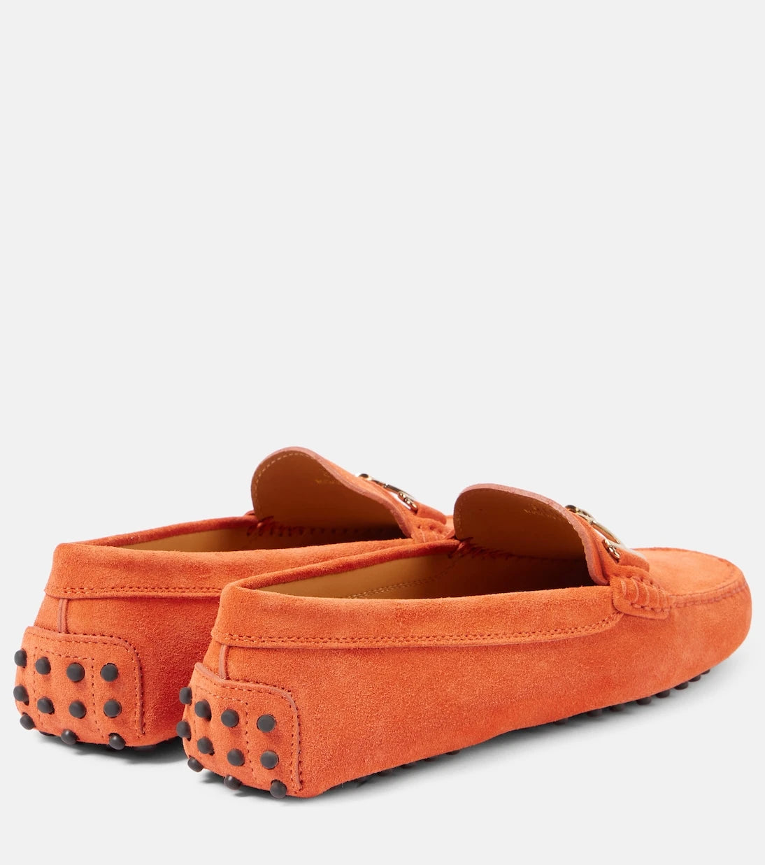 Tod's - T-Ring suede loafers