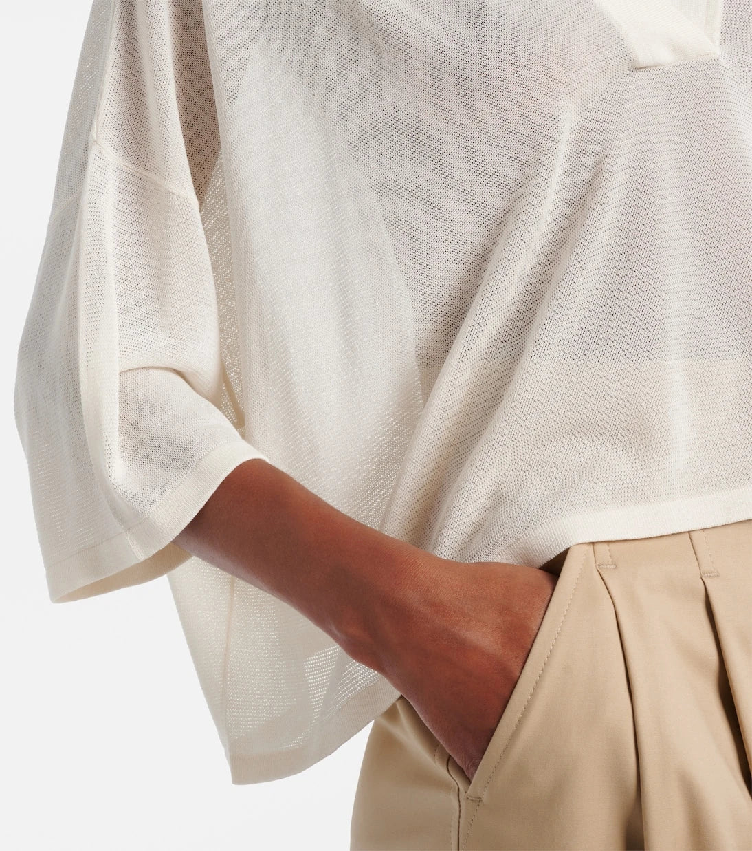 Max Mara - Didy knitted cotton-blend shirt
