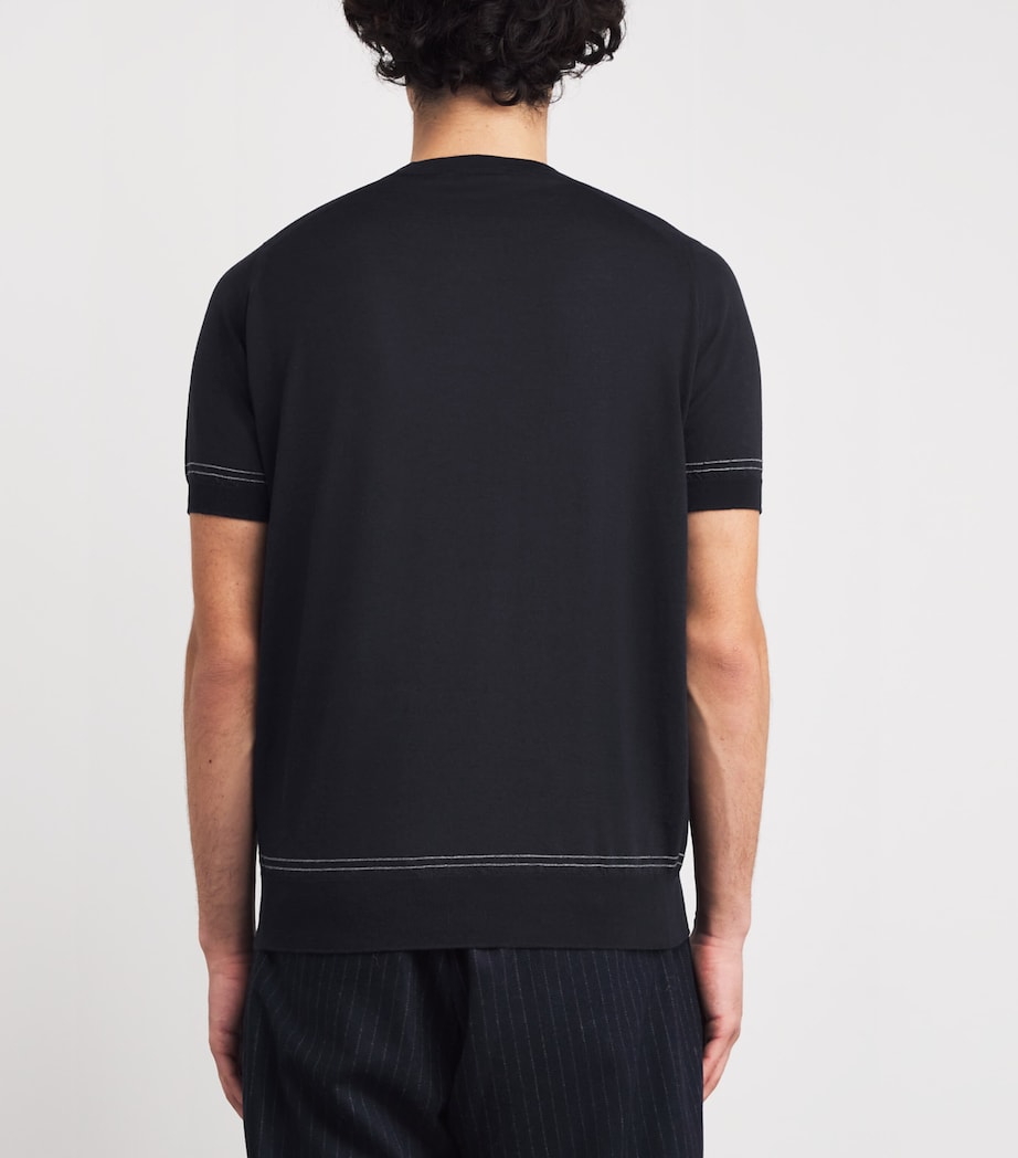 Wool-Cotton Tipped Ossian T-Shirt