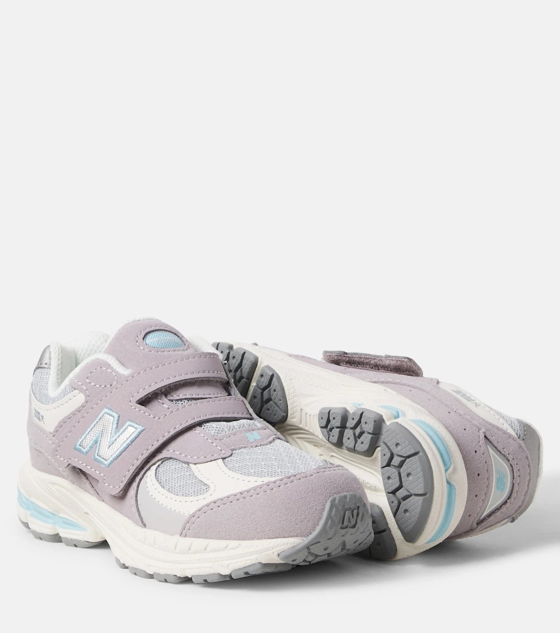 New Balance Kids - 2002 suede-trimmed sneakers