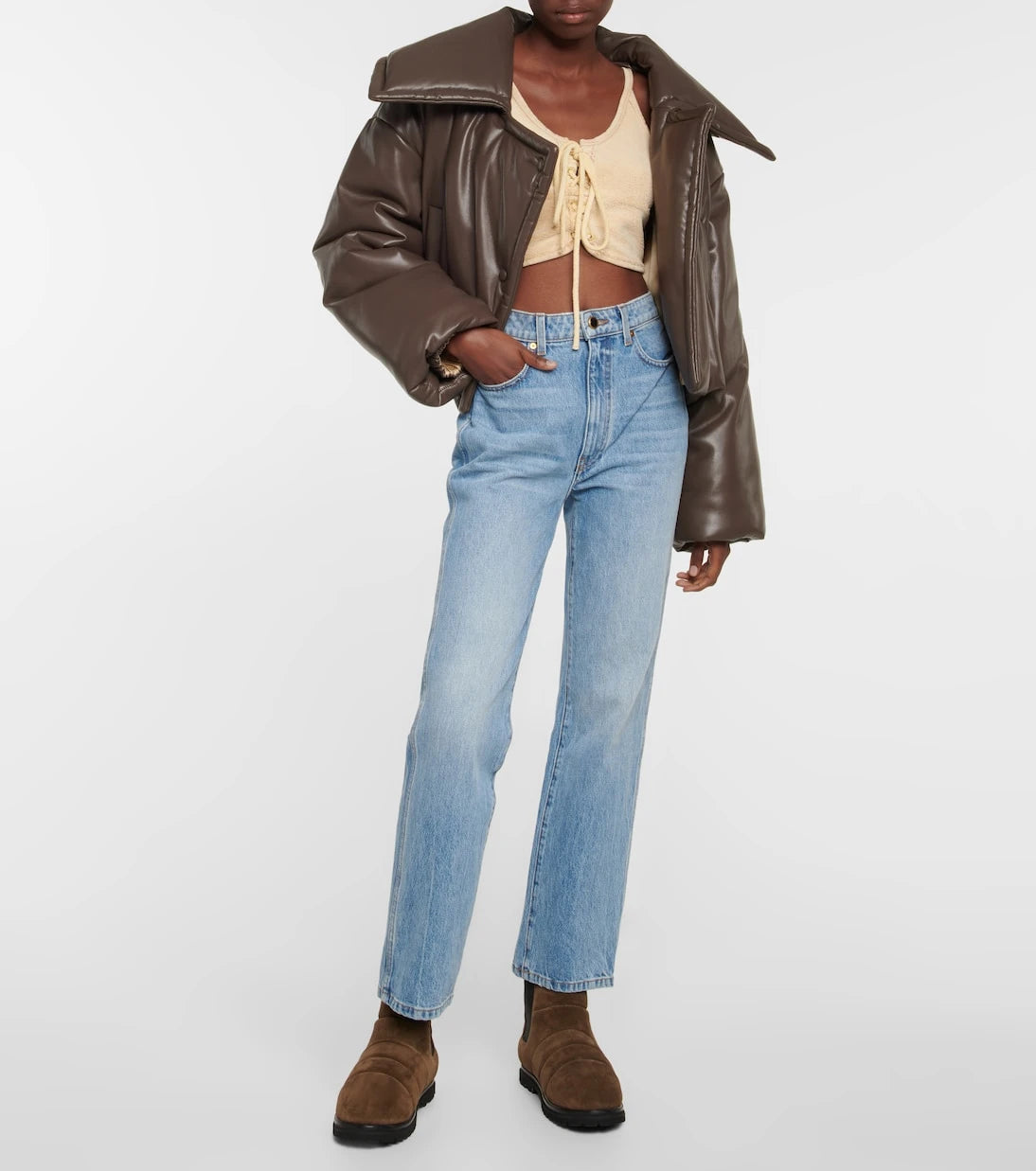Nanushka - Bede suede ankle boots