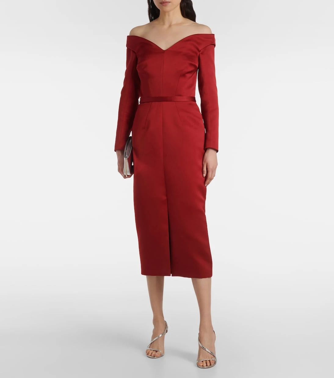 Safiyaa - Asuman off-shoulder midi dress