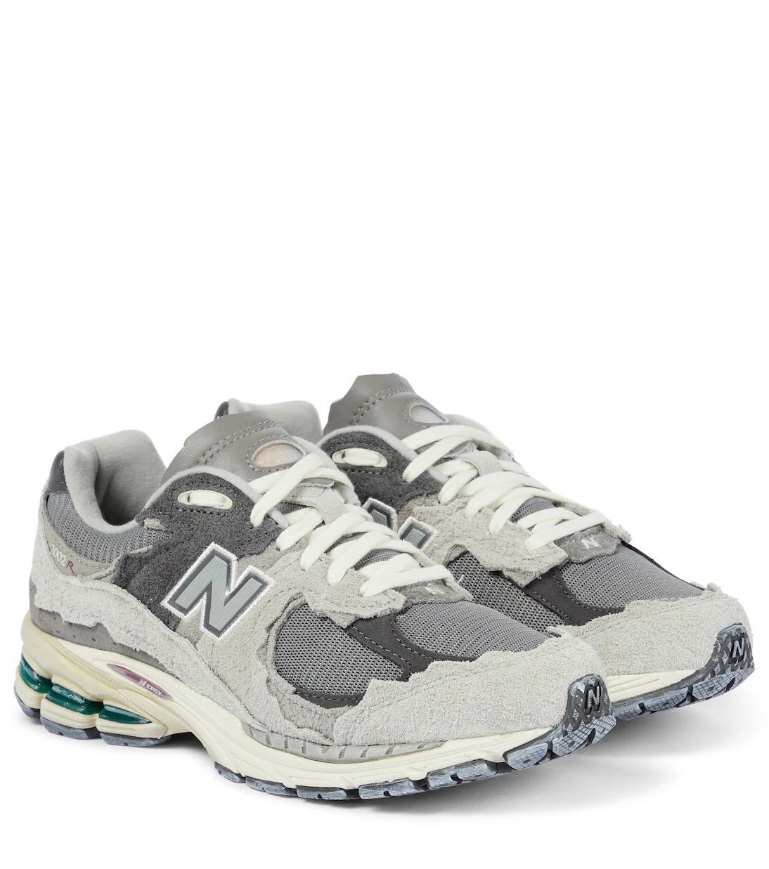 New Balance - 2002R suede and mesh sneakers