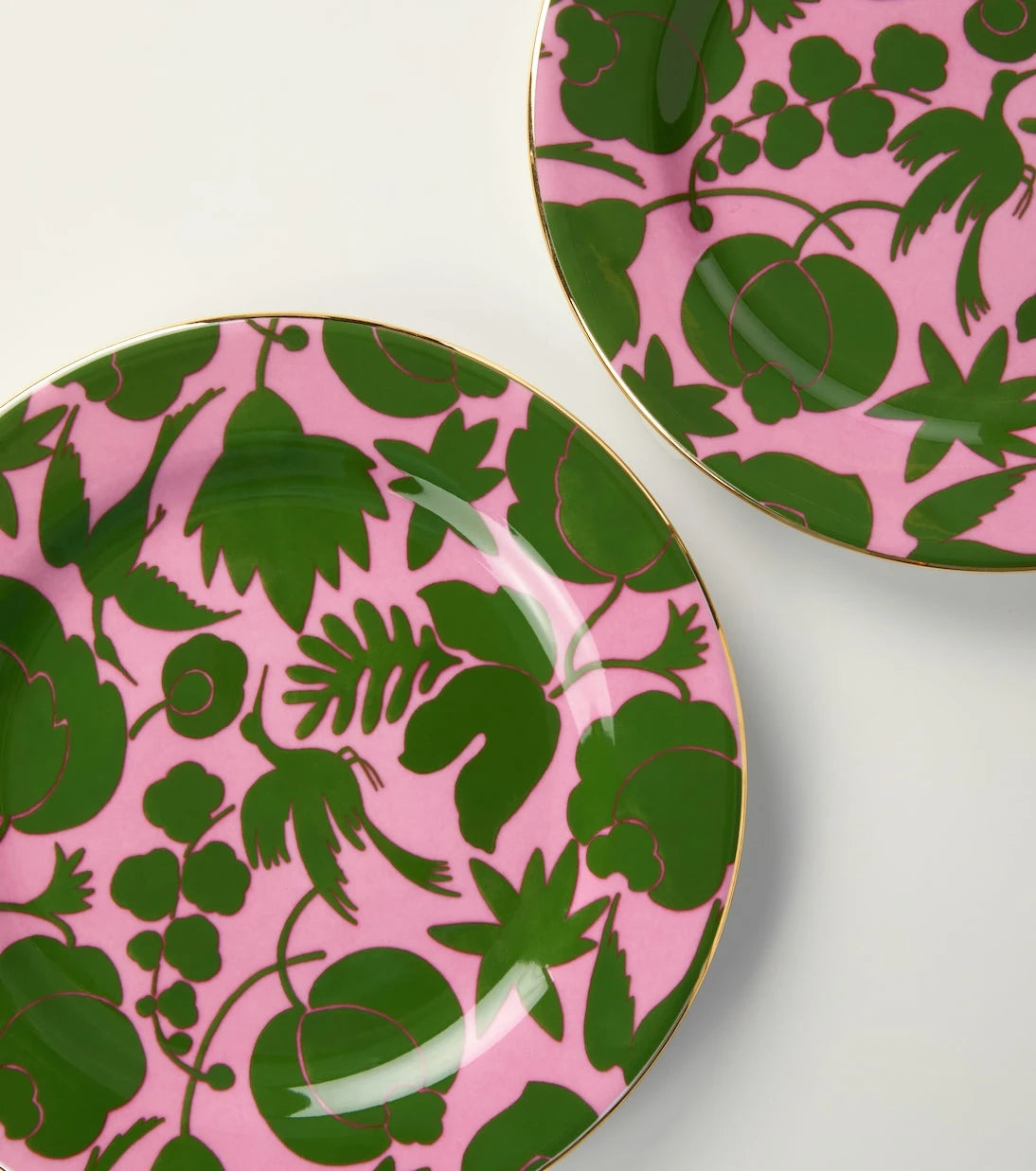 La DoubleJ - Wildbird set of 2 dessert plates