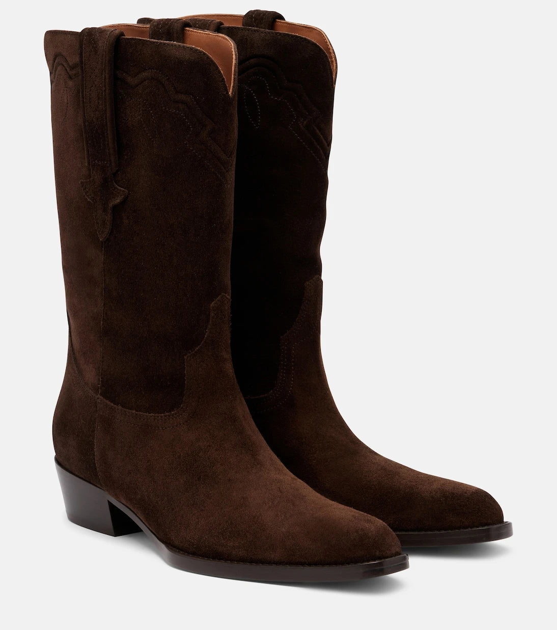 Paris Texas - Hilda 35 suede cowboy boots