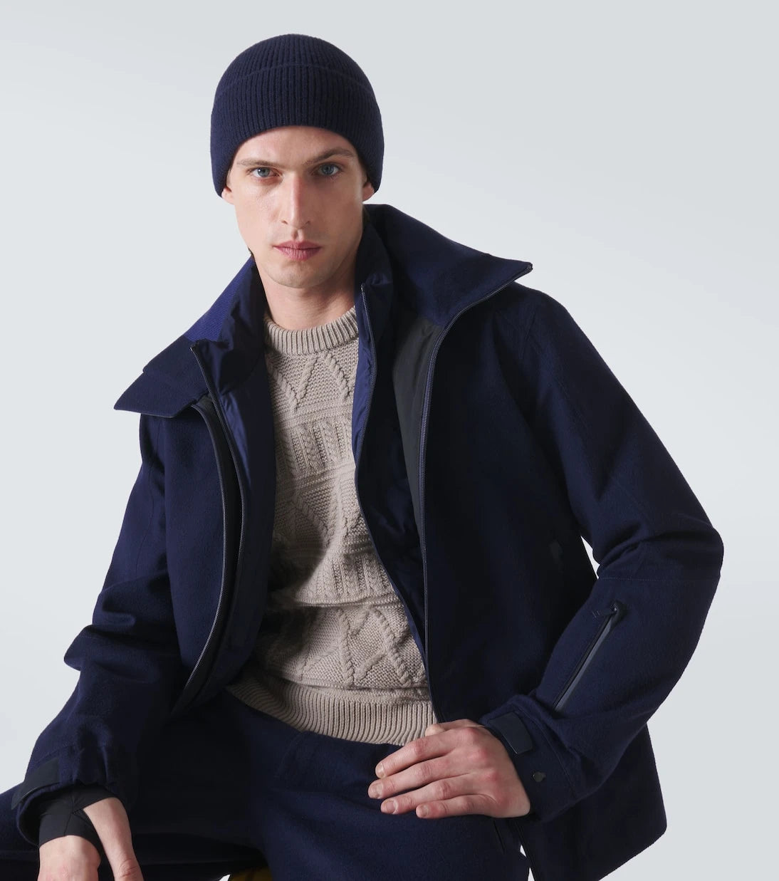 Zegna - Ribbed-knit cashmere beanie