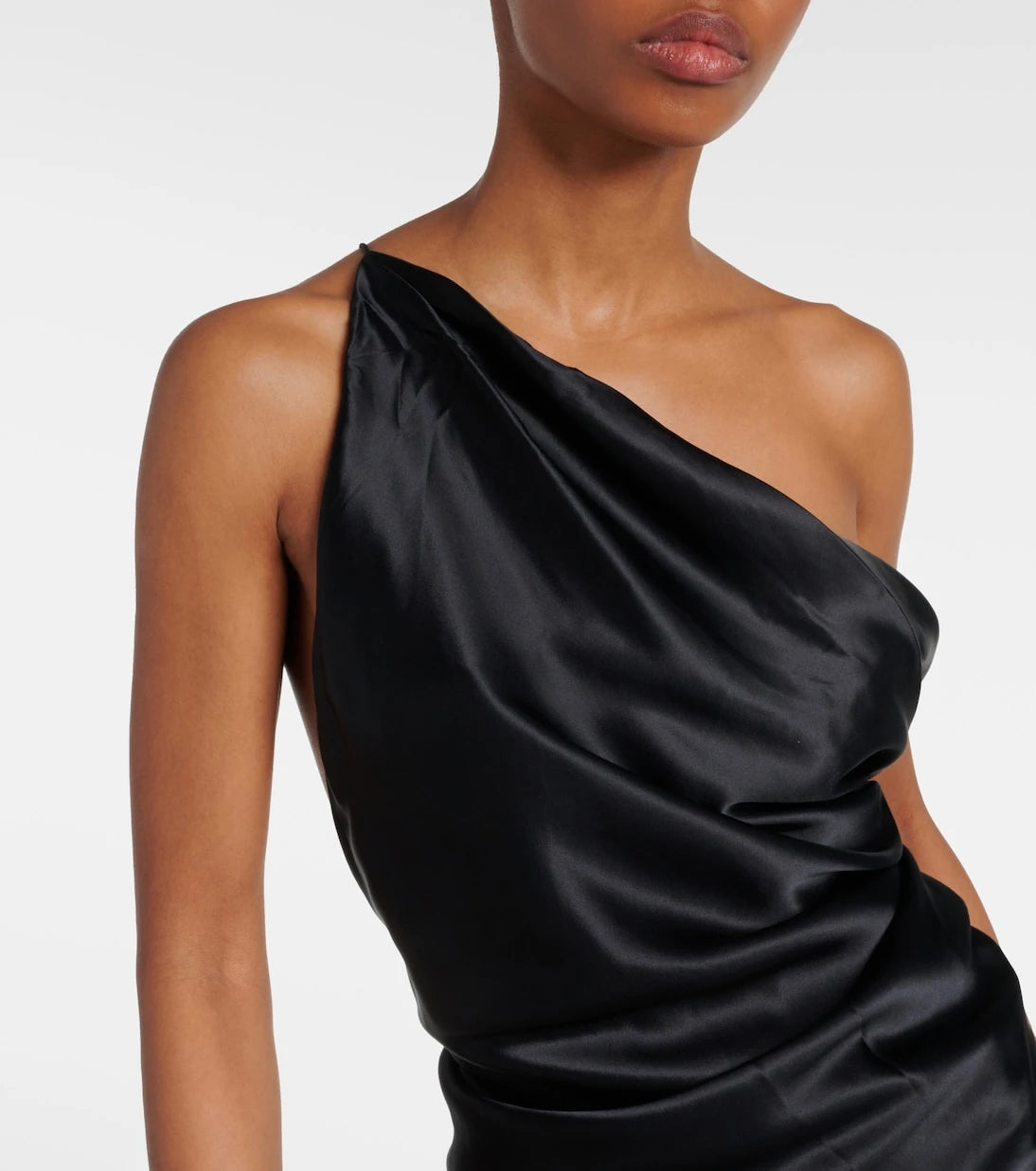 Tove - Shiloh one-shoulder silk top