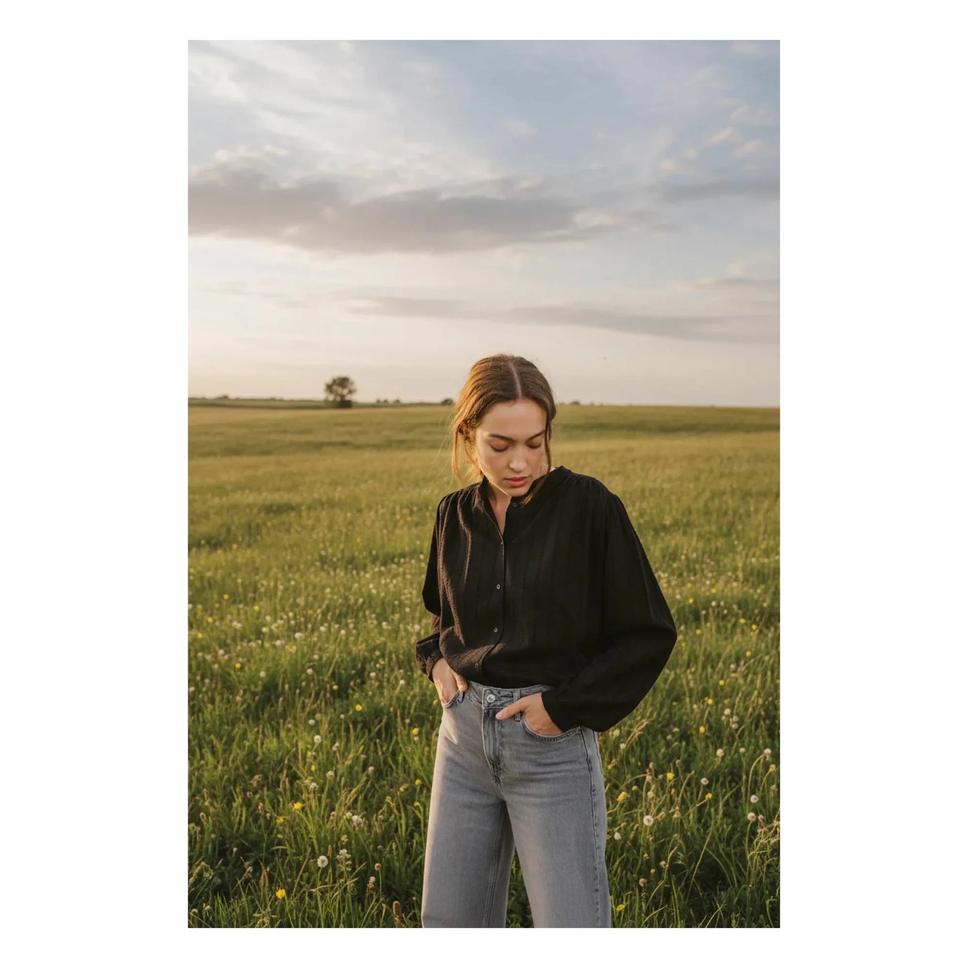 Sacrécoeur - Gladis Barry blouse | Black