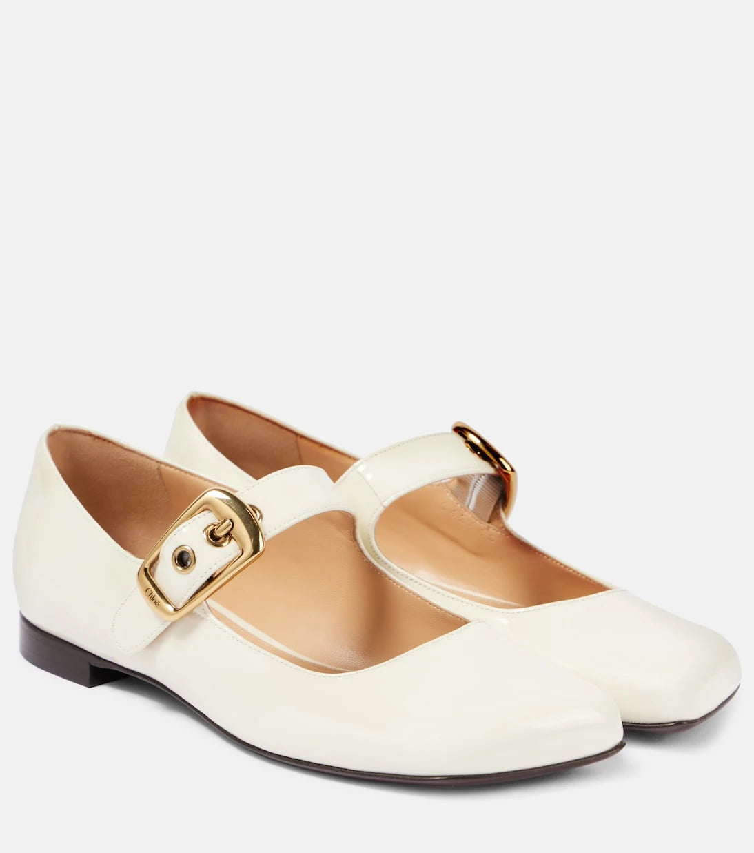 Chloé - Polly deri Mary Jane babetler