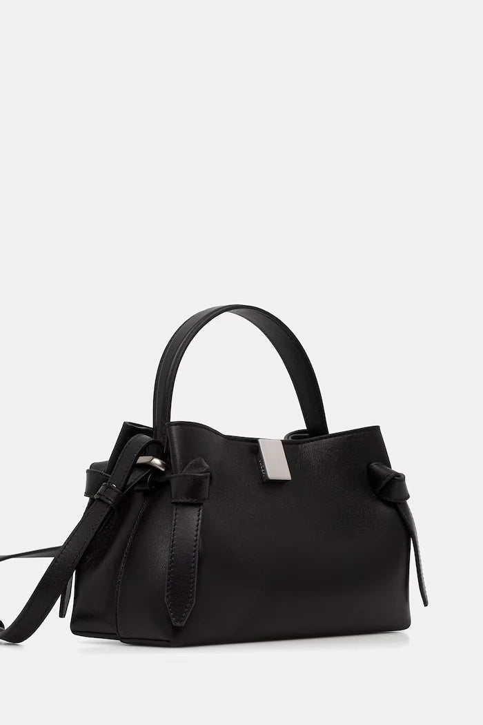 Yuzefi kadın deri crossbody çanta GYOZA MINI