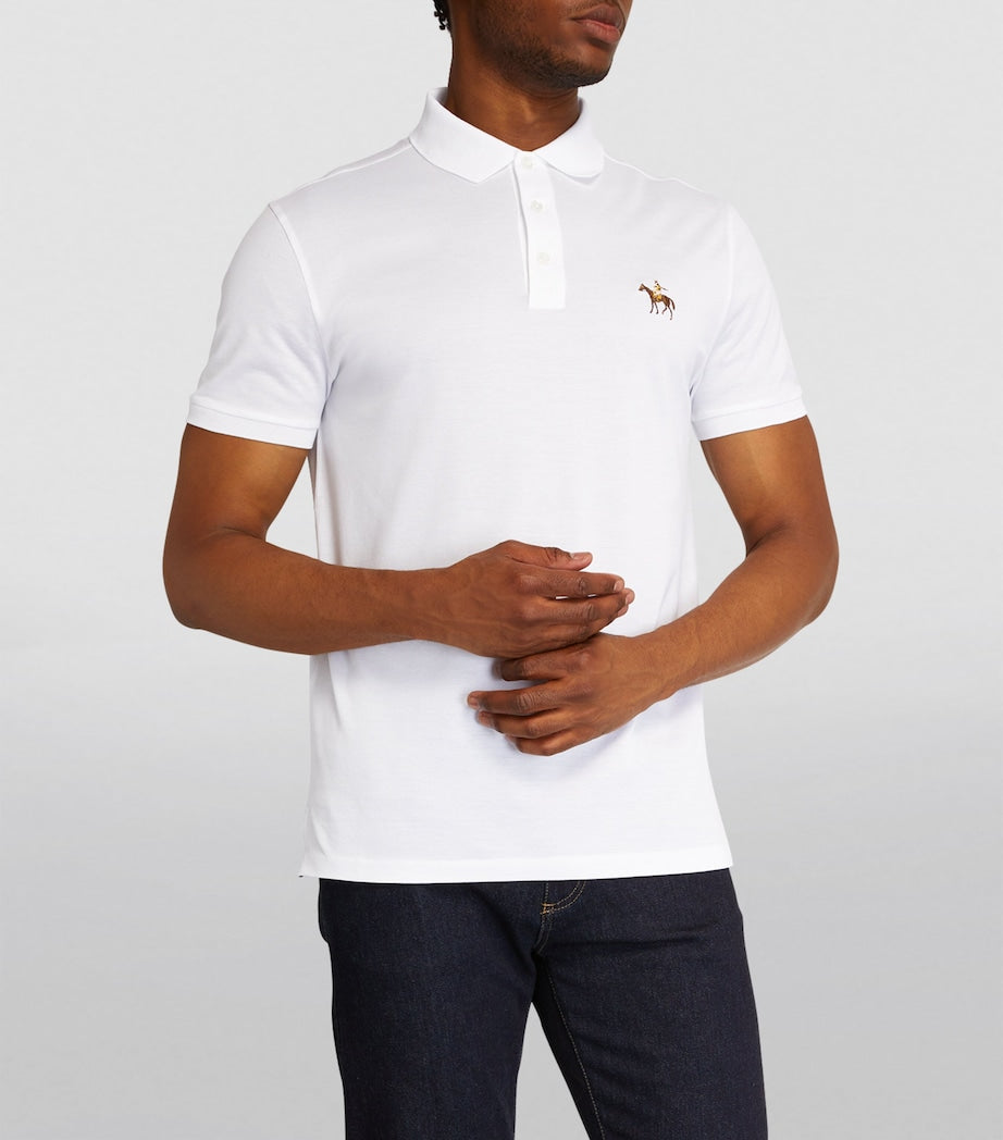 Ralph Lauren Purple Label Cotton Logo Polo Shirt