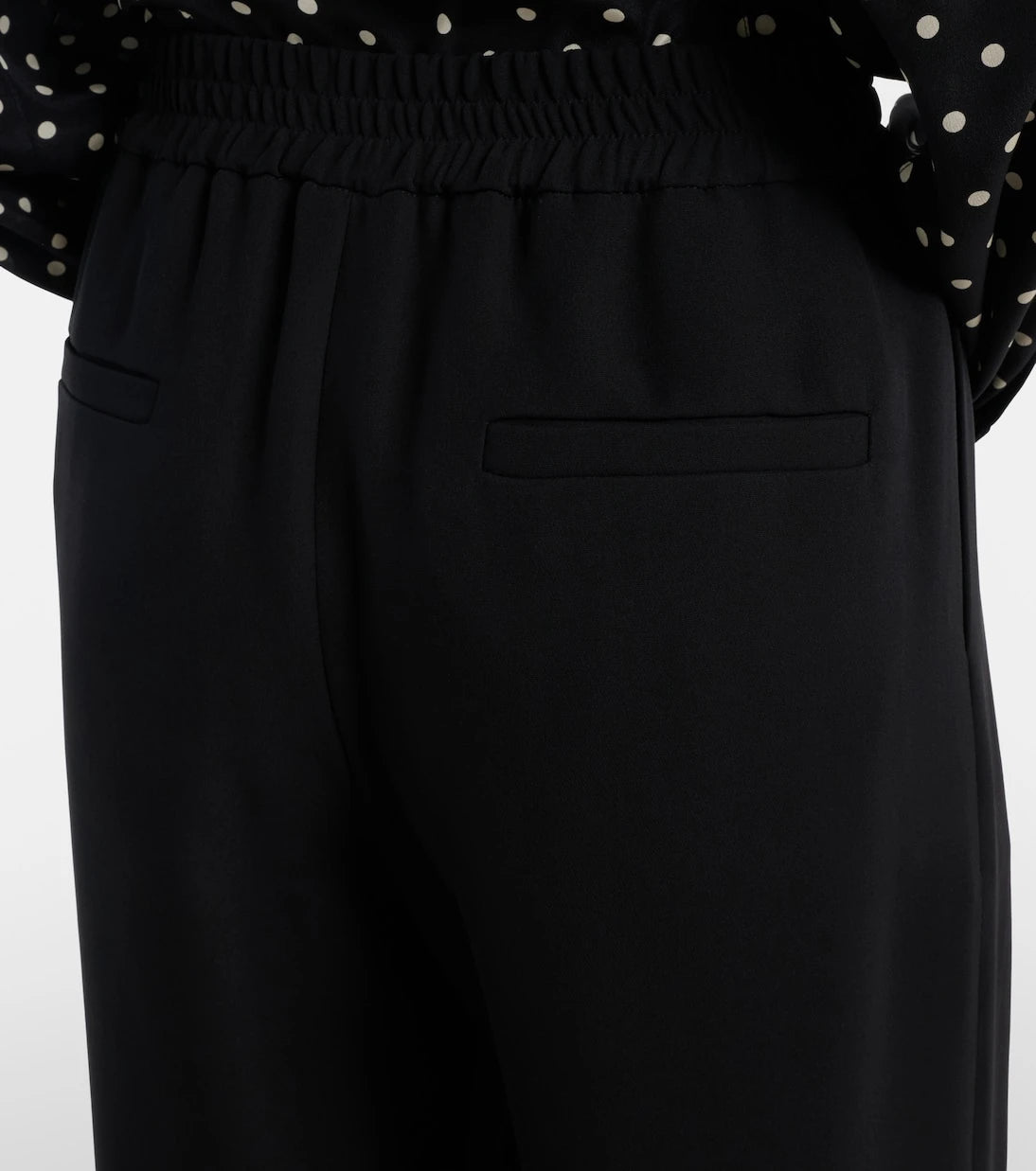 Valentino - Cady Couture wide-leg pants