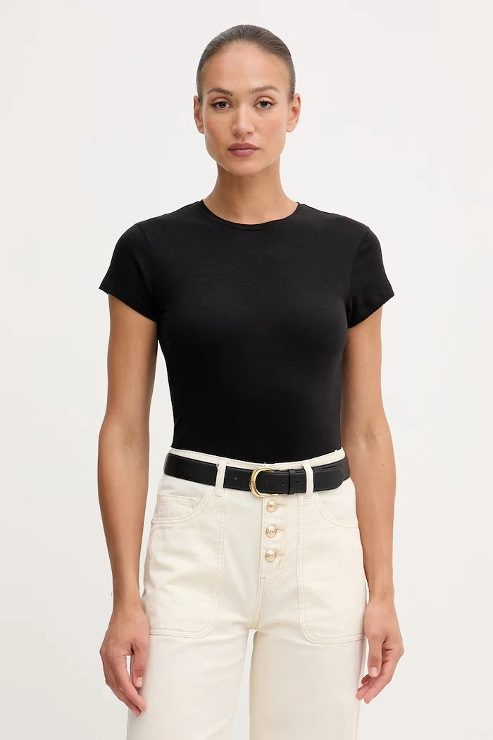 Tommy Hilfiger тениска basic дамска от памук