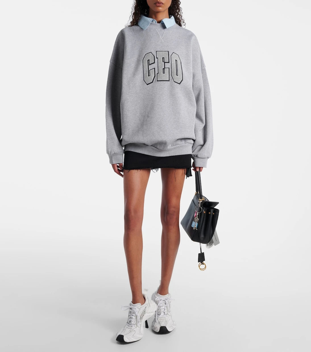 Balenciaga - CEO Team cotton fleece sweatshirt