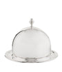 Silver Plated Georgian Round Butter Dish