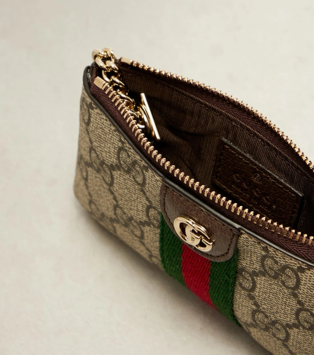 Gucci - Ophidia GG Web Stripe coin purse