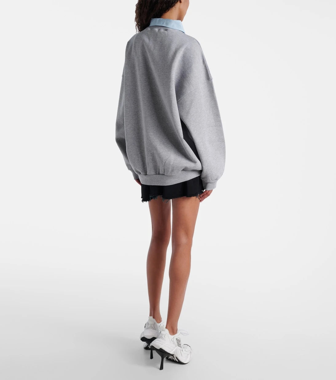 Balenciaga - CEO Team cotton fleece sweatshirt