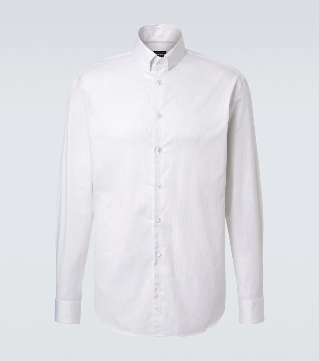 Giorgio Armani - Archivio pinstripe cotton shirt
