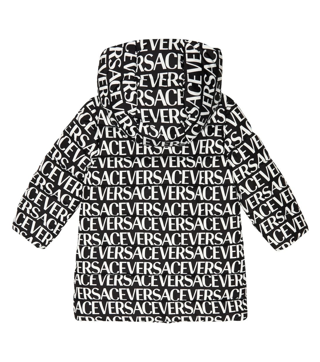 Versace Kids - Logo printed down jacket