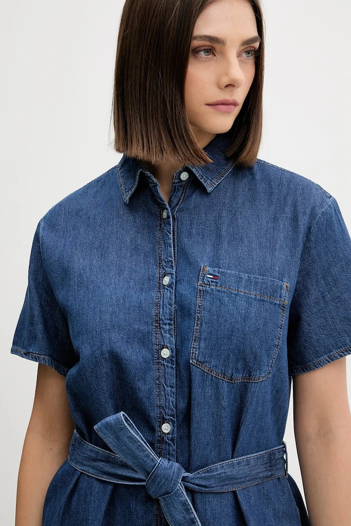 Tommy Jeans рокля от памук