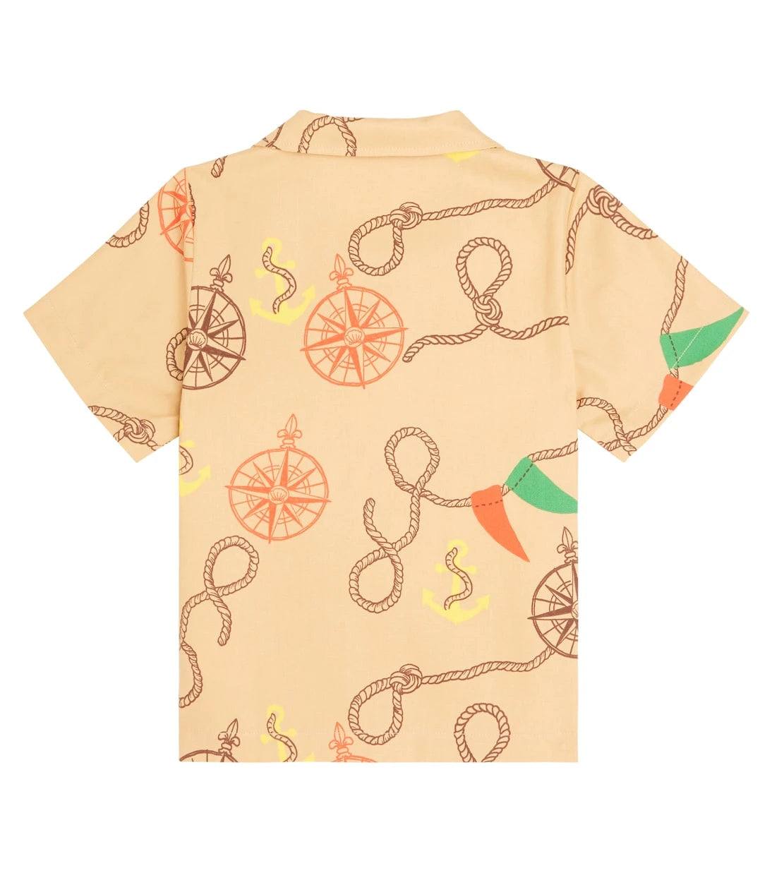 Mini Rodini - Nautical cotton twill shirt