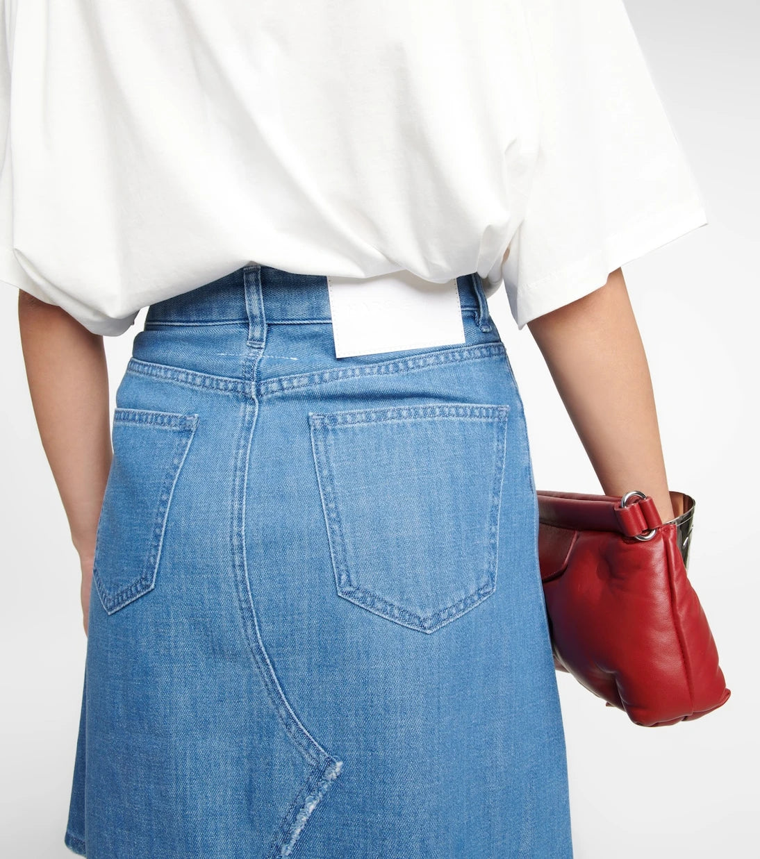 MM6 Maison Margiela - Denim miniskirt