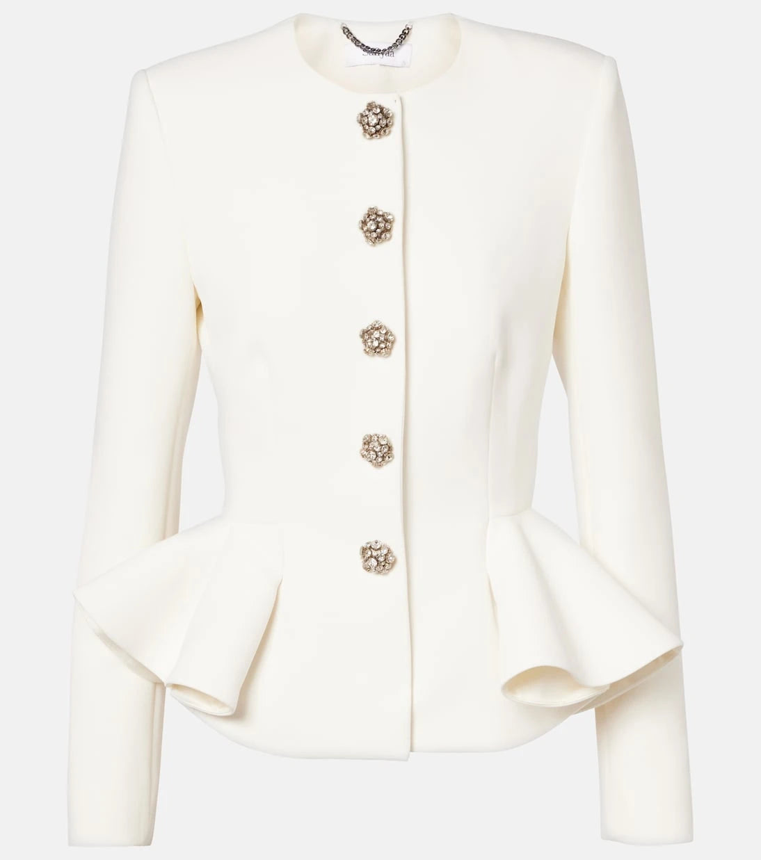 Safiyaa - Tomomi embellished peplum jacket