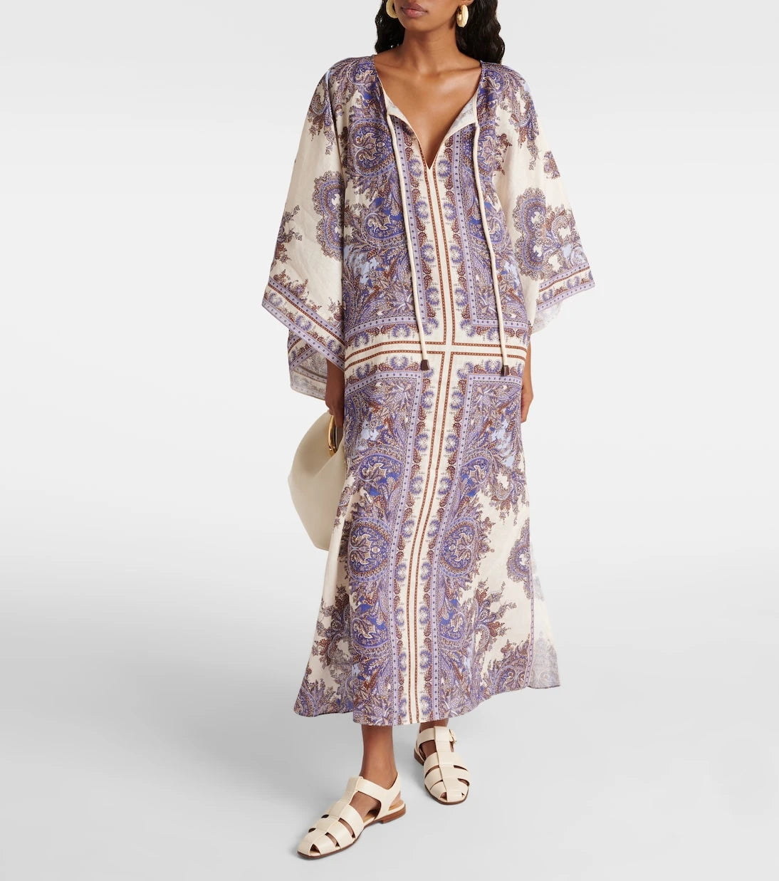 Zimmermann - Ottie paisley linen kaftan