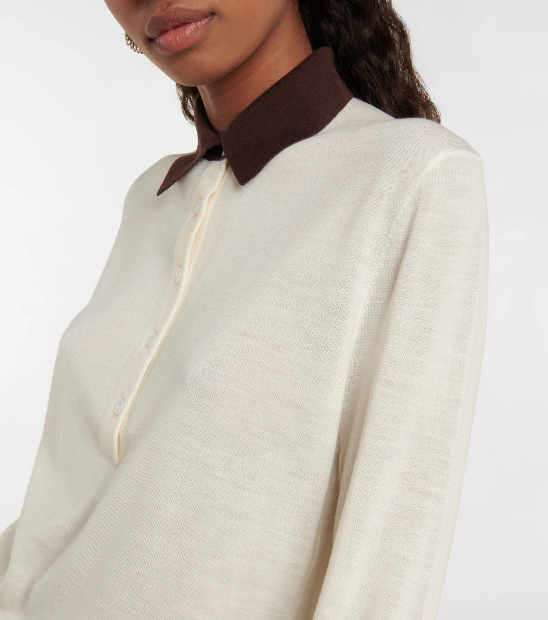 Emilia Wickstead - Hal wool-blend polo sweater