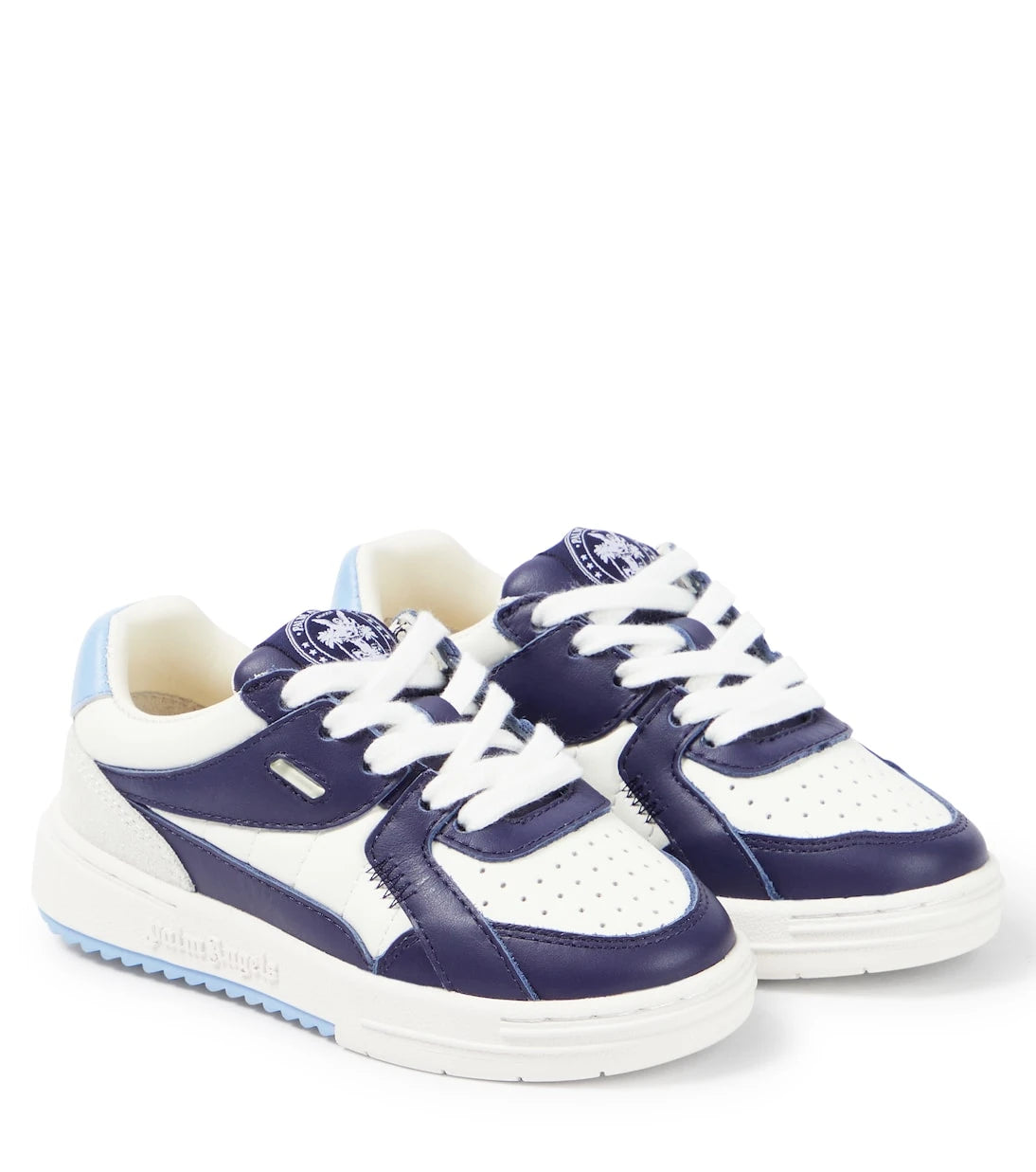 Palm Angels Kids - Palm University leather sneakers