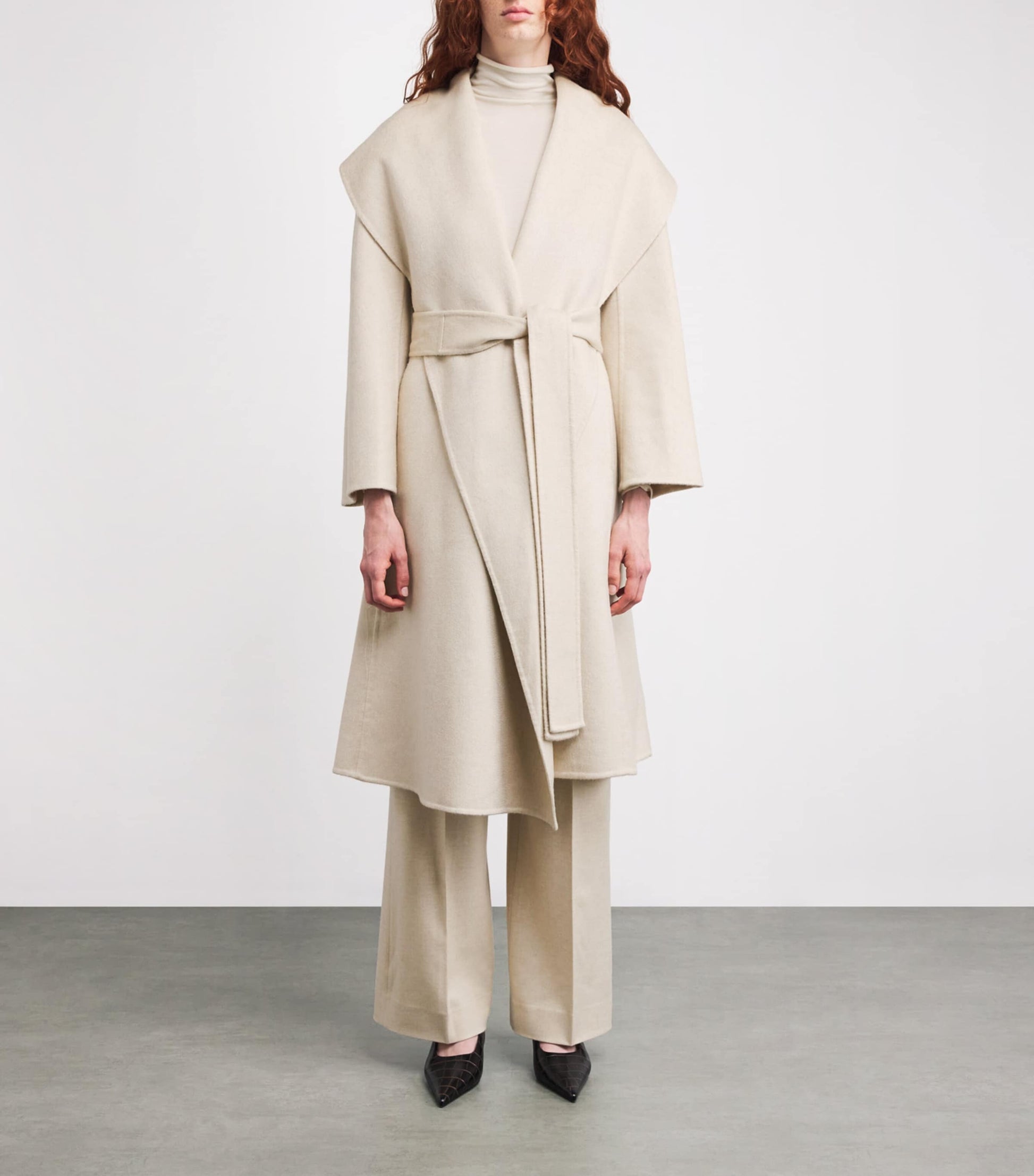 Kid Cashmere Wrap Coat